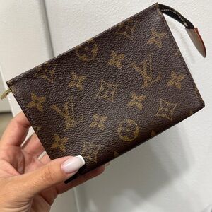 Louis Vuitton Brown Monogram Zip Wallet mini